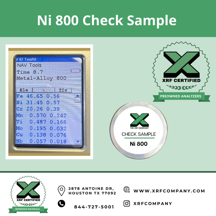 Lease to Own XRF Certified Pre-Owned Factory Refurbished Thermo Scientific Niton XL3t XRF 980 XRF Gun with Camera for PMI Testing & Scrap Metal Recycling & Environmental Soil Testing + Mining + Coating Thickness