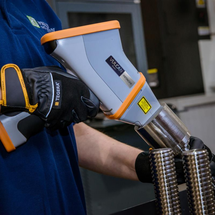 Certified PreOwned/Used Oxford Hitachi Vulcan Smart Handheld LIBS Gun for PMI Testing and Scrap Metal Sorting (SKU #326)