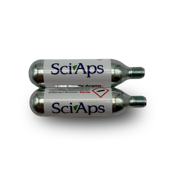 SciAps - Argon Gas Z901 C+ / Z902 C+ / Z200 C+ /Z903 C+ Carbon LIBS Analyzers