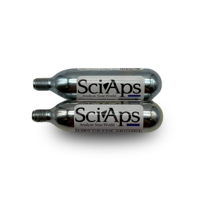SciAps - Argon Gas Capsules Z70 / Z901 Aluminum (Al) LIBS Analyzers