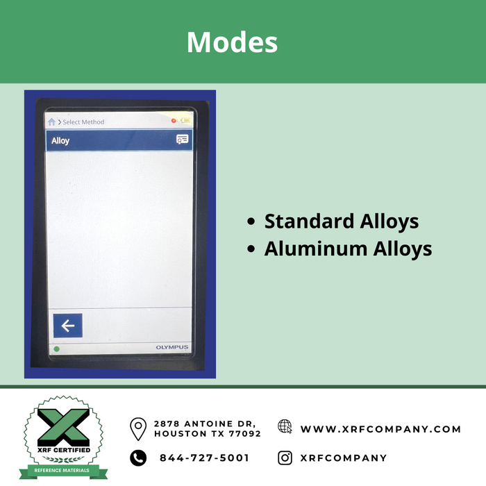 Lease to Own Factory Refurbished & Certified Vanta C Handheld XRF Analyzer with Camera for PMI Inspection & Scrap Metal Sorting:  Standard Alloy & Aluminum Alloy (SKU #617)
