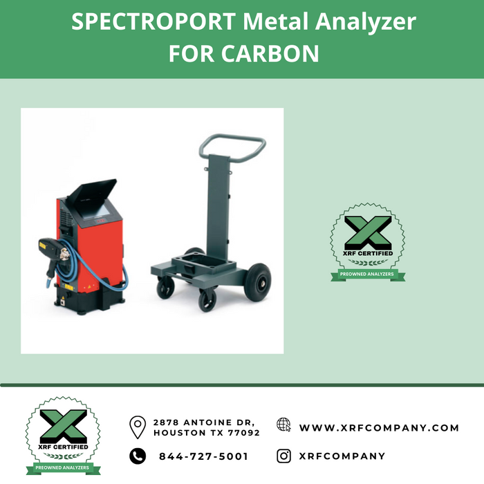 Lease to Own SPECTROPORT Metal Analyzer  FOR CARBON (SKU #408)
