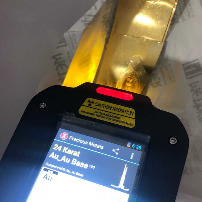 NEW - The XRF Company - SciAps X-50 Handheld XRF Analyzer for Precious Metal Analysis - Gold and Silver Testing