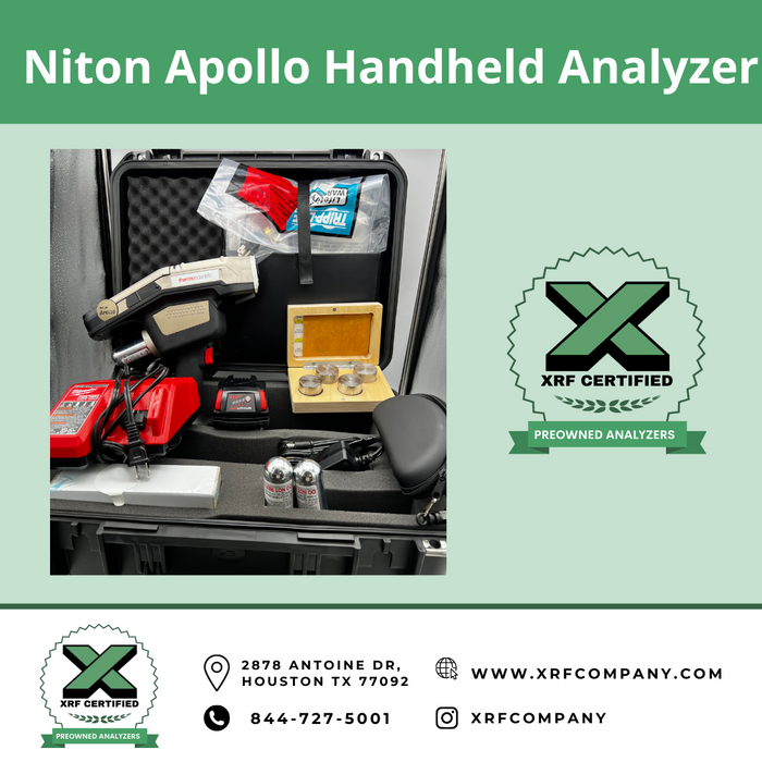 XRF Company Certified Lease to Own Thermo Scientific Niton Apollo Handheld LIBS Analyzer Gun For Metal Fabrication