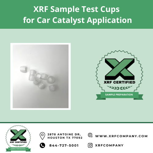 XRF Test Cup for Car Catalyst Application