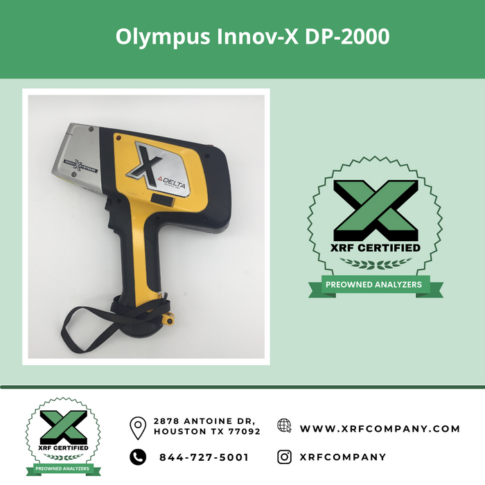 XRF Company Certified Lease to Own Olympus Innov-X DP 2000 Analyzer Gun For Metal Fabrication