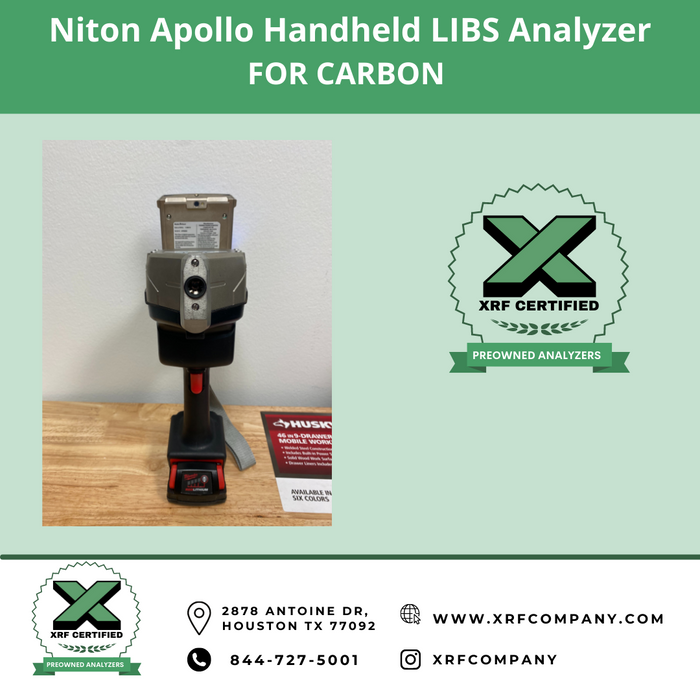 XRF Company Certified Lease to Own Thermo Scientific Niton Apollo Handheld LIBS Analyzer Gun For Metal Fabrication