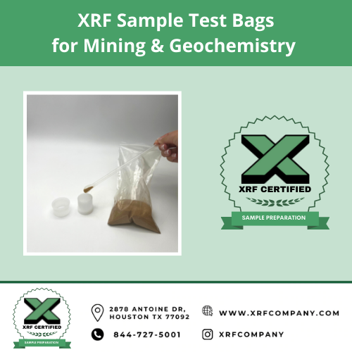 XRF Sample Distribution Spatula for Mining and Geochemistry