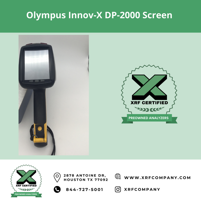 XRF Company Certified Lease to Own Olympus Innov-X DP 2000 Analyzer Gun For Metal Fabrication