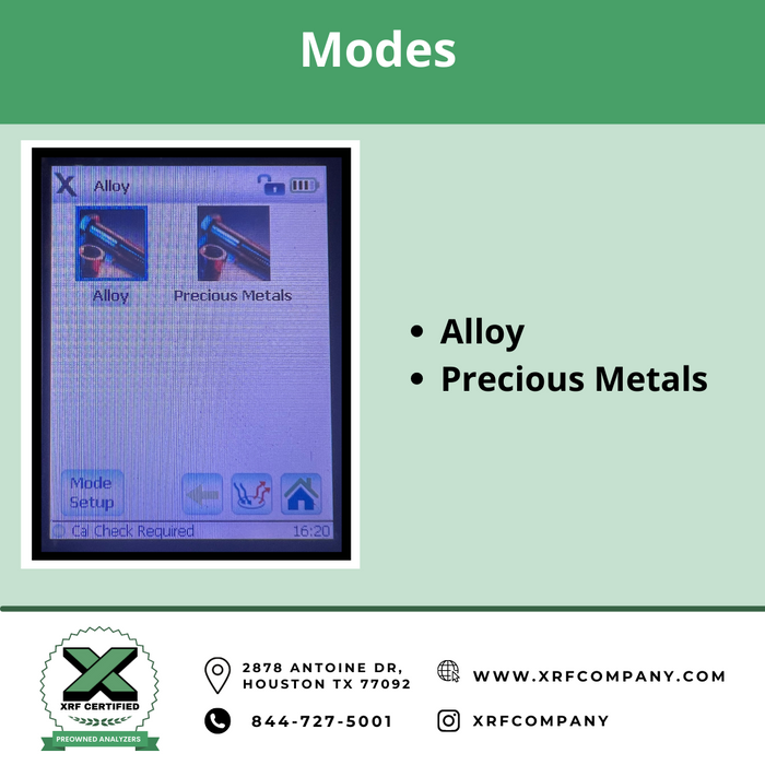 XRF Company Certified Lease to Own Olympus Innov-X DC 2000 Handheld XRF Analyzer Gun For Metal Fabrication