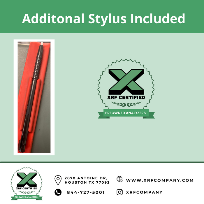 XRF Company Certified Lease to Own Spectro xSORT XHH03-P Handheld XRF Analyzer Gun For Metal Fabrication