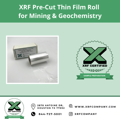 XRF Film Roll for Mining & Geochemistry