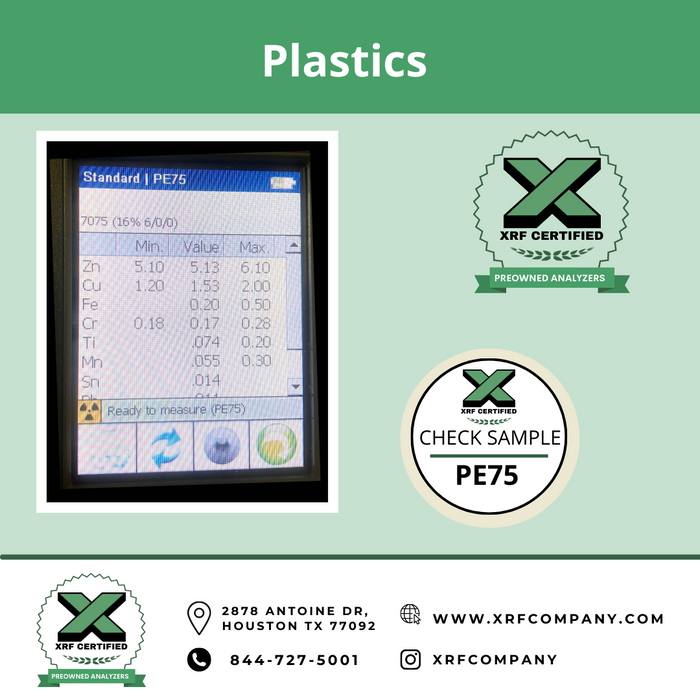 XRF Company Certified Lease to Own Spectro xSORT XHH03-P Handheld XRF Analyzer Gun For Metal Fabrication