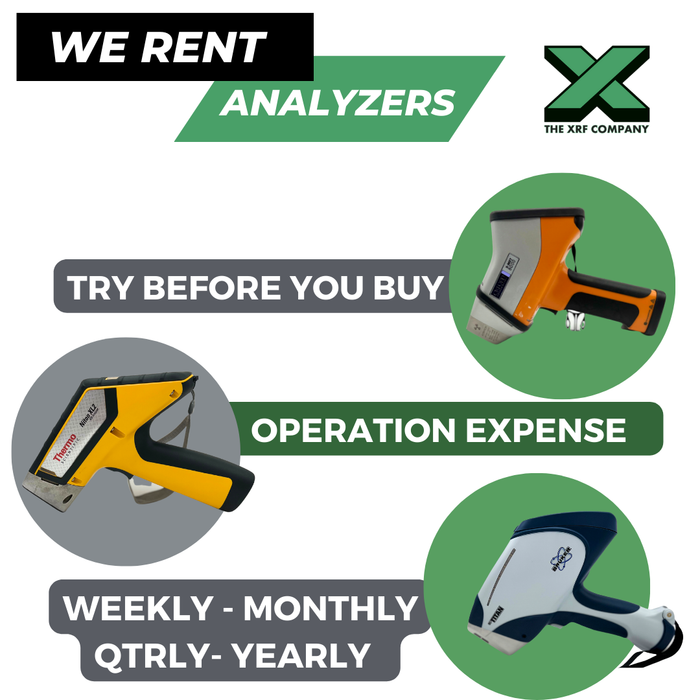 Why it Makes Sense to Rent Before Buying Handheld XRF & LIBS Analyzers