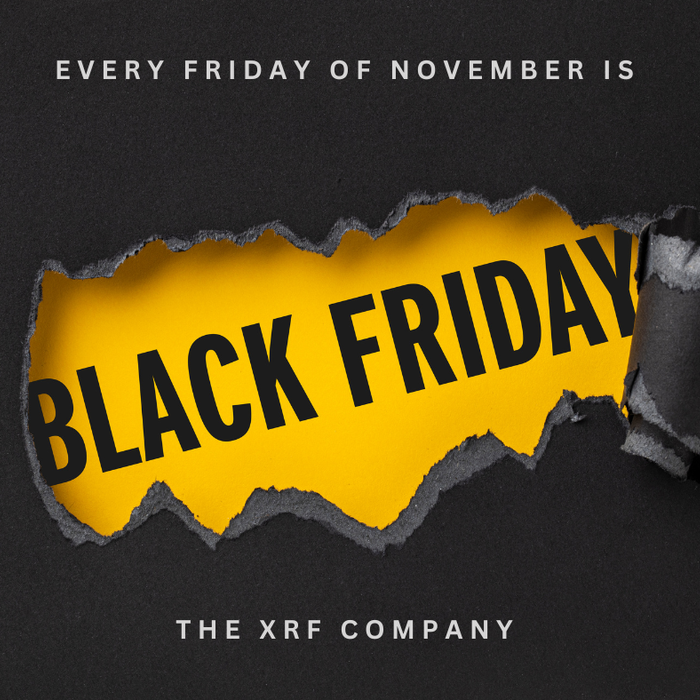 Every Friday in November is Black Friday at The XRF Company