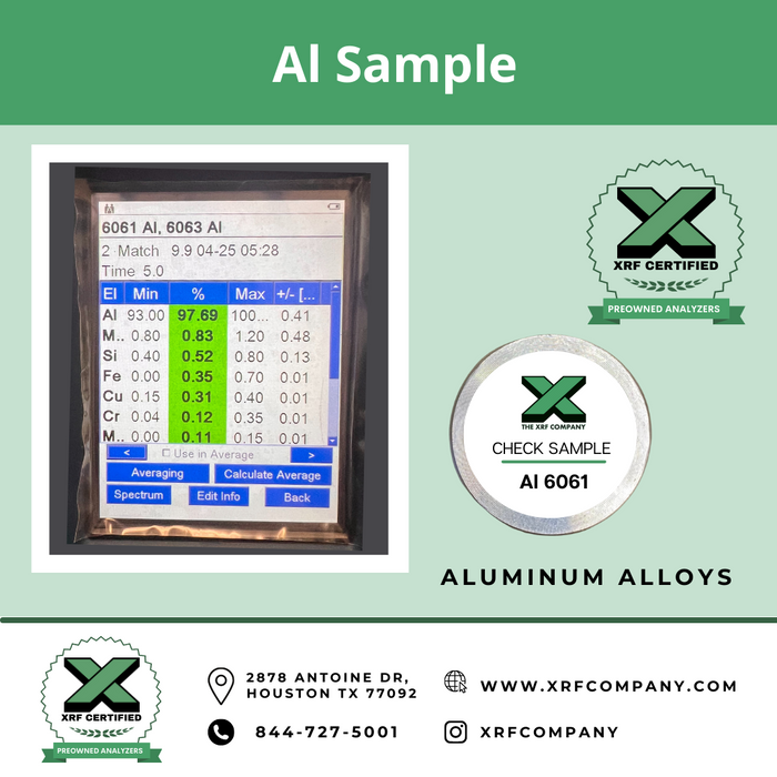 Lease to Own XRF Company New Bruker S1 Titan Handheld Analyzer & PMI Gun for PMI Testing & Scrap Metal Sorting for + Stainless Steel + Low Alloy Steels + Nickel + Titanium + Cobalt + Copper + Standard Alloys + Sulfur (SKU #702)