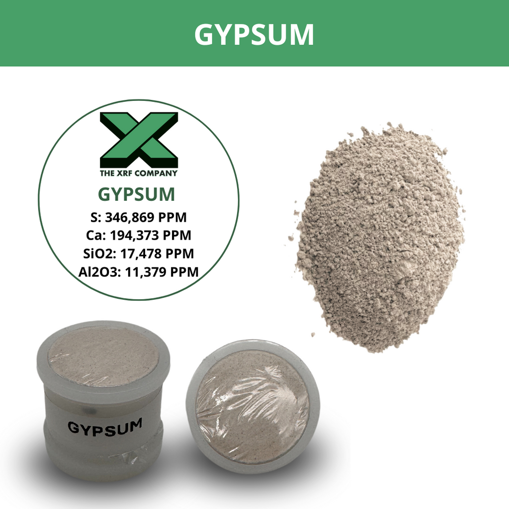 Certified Reference Material - Gypsum Rock - Sulfur Calcium Ore