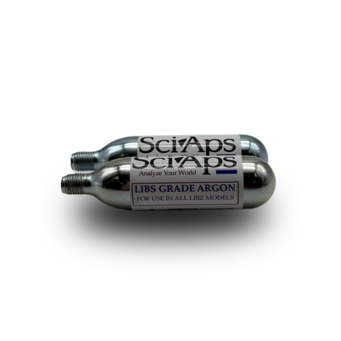 SciAps - Argon Gas Capsules Z70 / Z901 Aluminum (Al) LIBS Analyzers