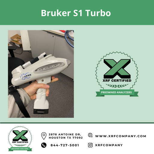 Parts Only - XRF Company Bruker S1 Turbo SD for Alloy Plus Analyzer (SKU# 718)