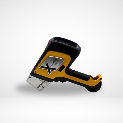 XRF Company Certified Preowned - Preowned Used Handheld XRF Analyzer Olympus DPO 2000 For Stainless Steel + Low Alloy Steels + Standard Alloys + Aluminum + Alloy Plus and Lead Paint (SKU: 675)