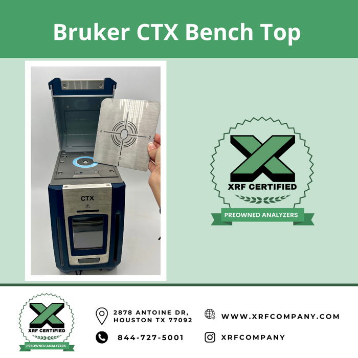 Lease - Mudlogging & Geology BenchTop XRF Analyzer - Bruker CTX (SKU #711)