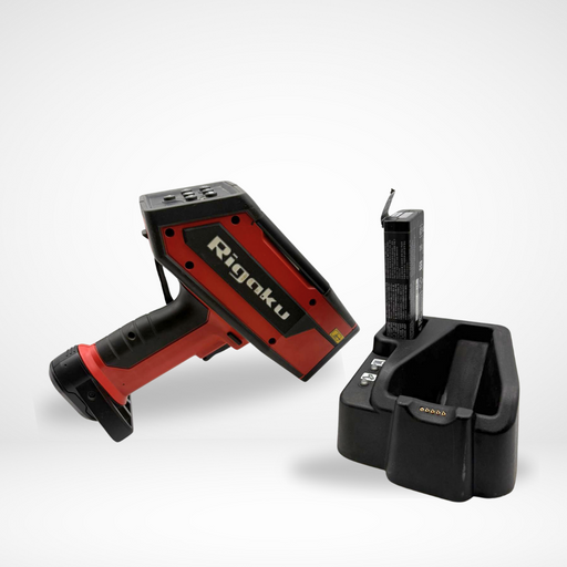 Certified Pre-Owned Used Rigaku KT 100S Handheld LIBS LASER Analyzer Gun for Scrap Metal Sorting & PMI Testing of Standard Alloys + Aluminum Alloys + Light Elements (SKU #509)