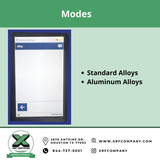 Lease to Own Factory Refurbished & Certified Vanta C Handheld XRF Analyzer with Camera for PMI Inspection & Scrap Metal Sorting:  Standard Alloy & Aluminum Alloy (SKU #617)