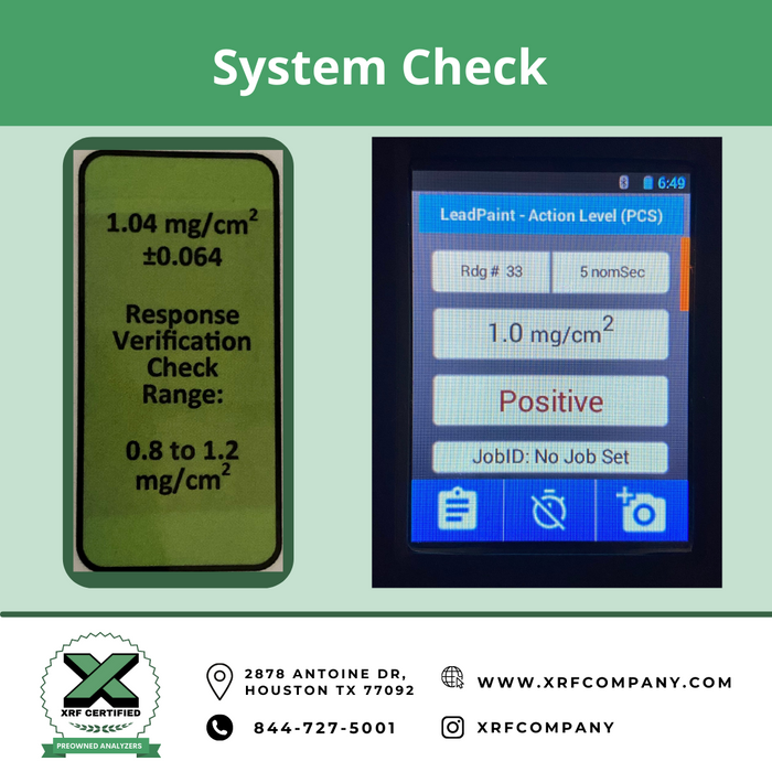 Lease to Own Factory Repaired & Refurbished Viken Pb200e HUD Lead Paint Handheld XRF Analyzer Gun Residential Housing & Commercial Building Lead Paint Screening.