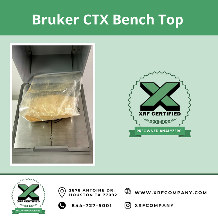 Lease - Mudlogging & Geology BenchTop XRF Analyzer - Bruker CTX (SKU #711)