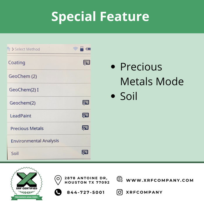 PGM HandHeld XRF RENTAL Analyzer - Olympus Vanta