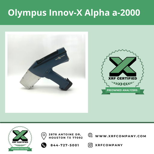 Parts Only - XRF Company Olympus Innov-X Alpha 2000A for Alloy Plus Analyzer (SKU# 652)