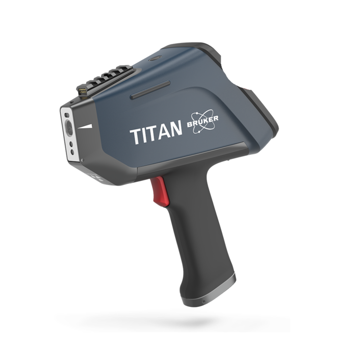 The XRF Company- New Bruker TITAN Handheld Analyzer & PMI Gun for PMI Testing & Scrap Metal Sorting for + Stainless Steel + Low Alloy Steels + Nickel + Titanium + Cobalt + Copper + Standard Alloys SKU: 7XX
