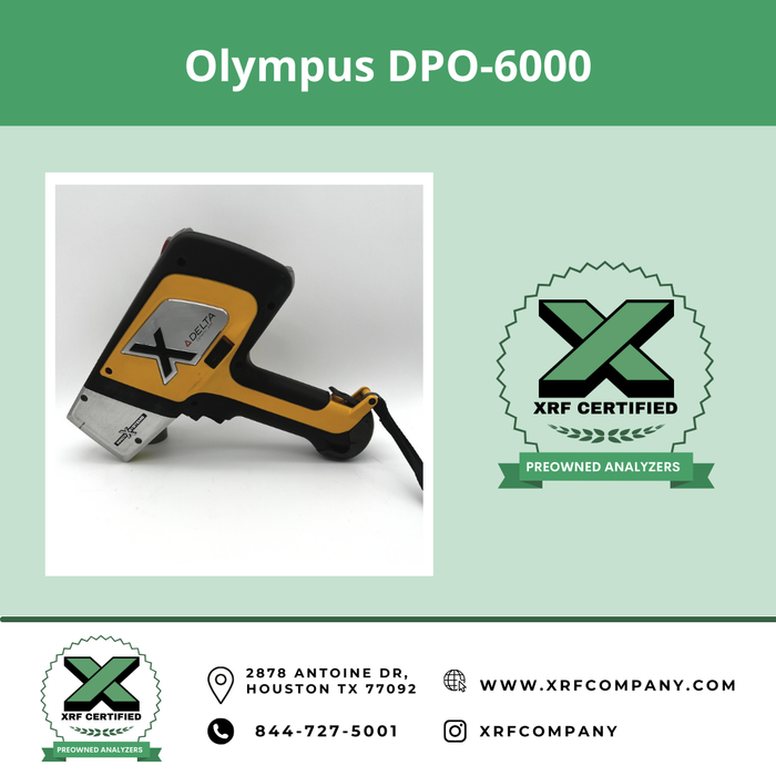 Certified Preowned Used Handheld XRF Analyzer Olympus DP 6000 For Geochem and Soil & Geochem Precious - (SKU:#609)
