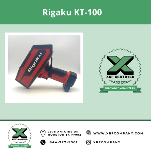 Lease to Own Certified Pre-Owned Used Rigaku KT 100S Handheld LIBS LASER Analyzer Gun for Scrap Metal Sorting & PMI Testing of Standard Alloys + Aluminum Alloys + Light Elements (SKU #501)