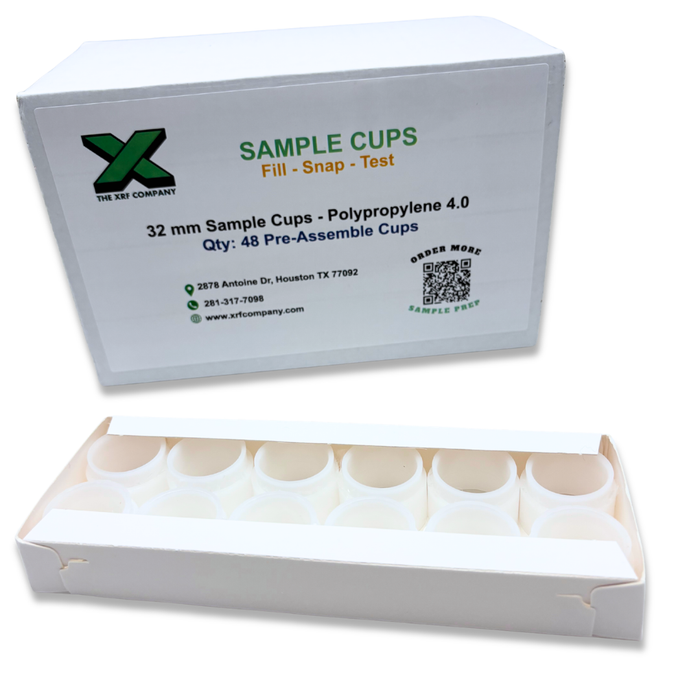 Accessories - Bruker CTX - Pre-Made Sample Cups (48 Count)
