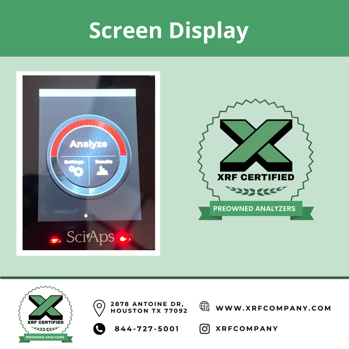 The XRF Company Preowned  SciAps Z903 Geochem and Soil +  General Mining Exploration (SKU: #234)
