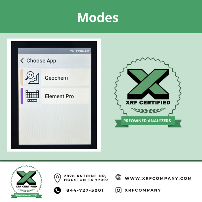 The XRF Company Preowned  SciAps Z903 Geochem and Soil +  General Mining Exploration (SKU: #234)