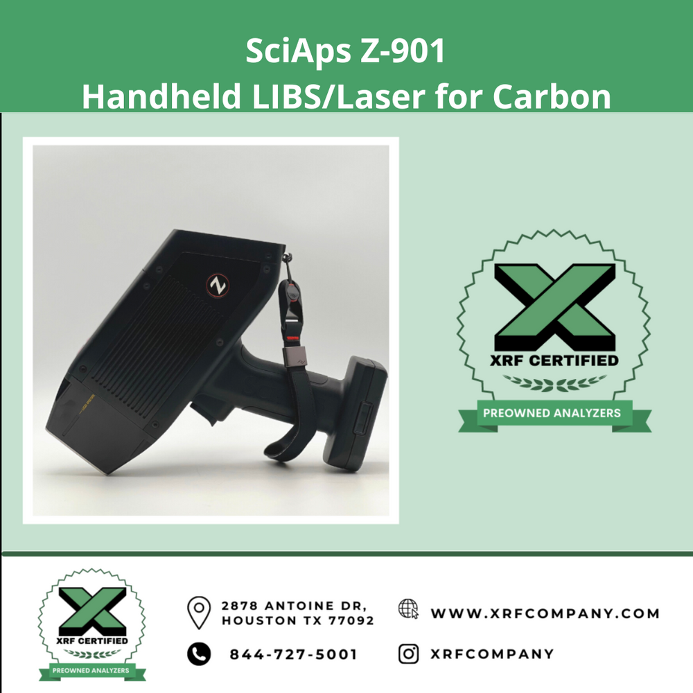 XRF Company SciAps Handheld LIBS LASER Z -901 Analyzer & Lithium Gun for Lithium Testing (SKU: #201)