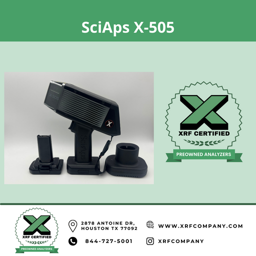 Metal Fabrication HandHeld XRF RENTAL Analyzer - SciAps X-505