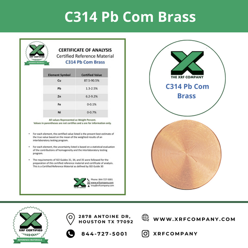 C314 Pb Com Brass