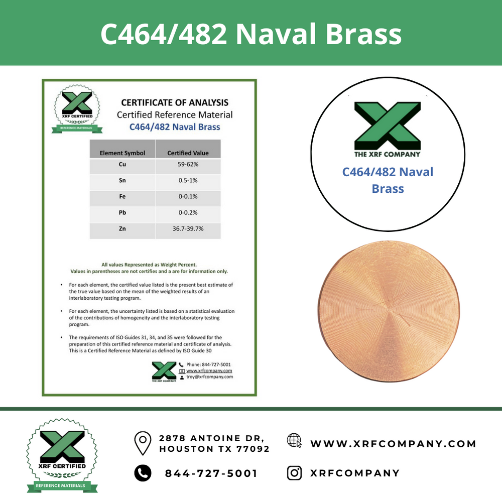 C464/482 Naval Brass