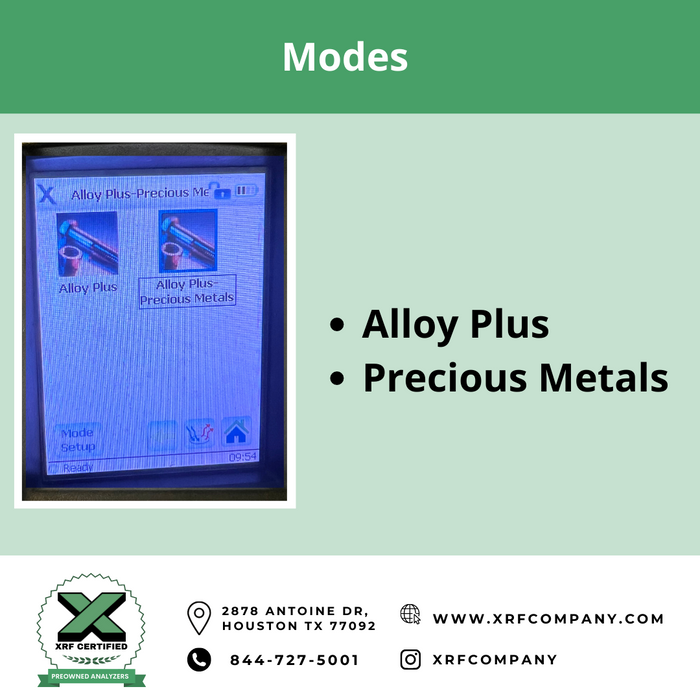 XRF Company Certified RENTAL Olympus Innov-X DP 2000 For Metal Recycling