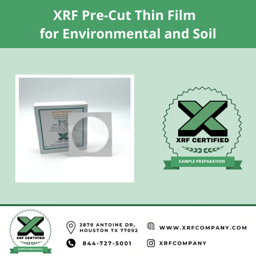XRF Pre-Cut Film for Environmental & Soil