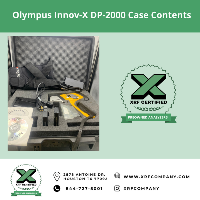 XRF Company Certified Lease to Own Olympus Innov-X DP 2000 Handheld XRF Analyzer Gun For Metal Recycling