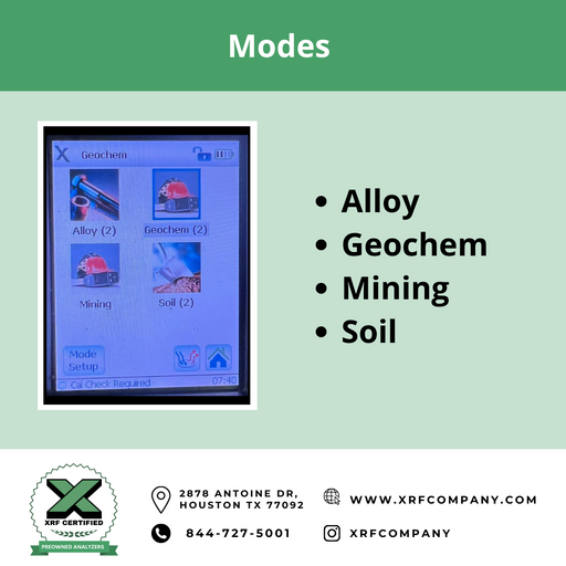 XRF Company Certified Preowned - Preowned Used Handheld XRF Analyzer Olympus  DP 6000 C For Alloly and Geochem (SKU: #616A)