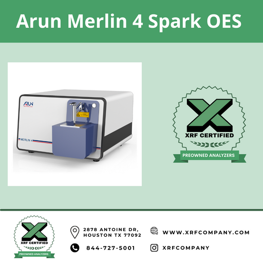 XRF Company Certified Lease to Own Arun Merlin 4 Merlin 4 Portable Bench-top Metal Analyzer For Metal Fabrication - 5 Year Lease to Own Monthly Payment:
