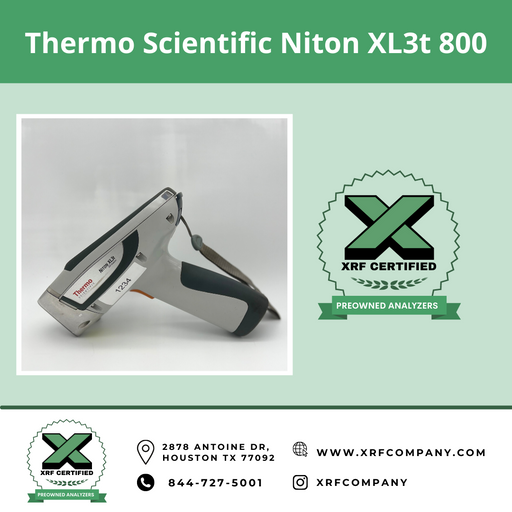 XRF Company Certified Lease to Own Thermo Scientific Niton XL3t 700 Handheld XRF Analyzer Gun For Metal Fabrication