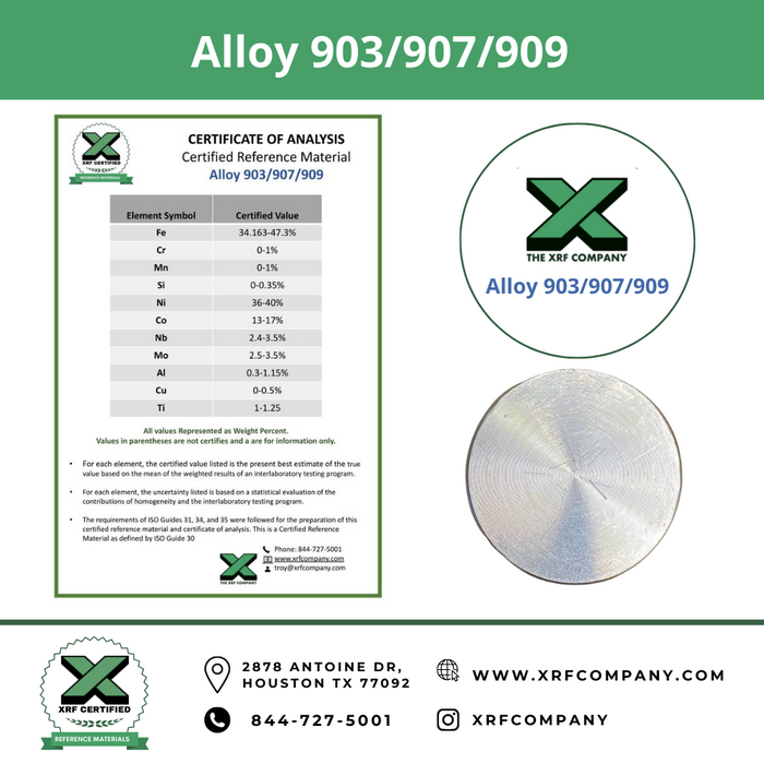 Alloy 903/907/909
