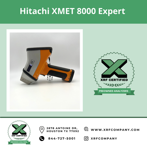 XRF Company Oxford XMET 8000 for Alloy Plus Analyzer (SKU# 325)