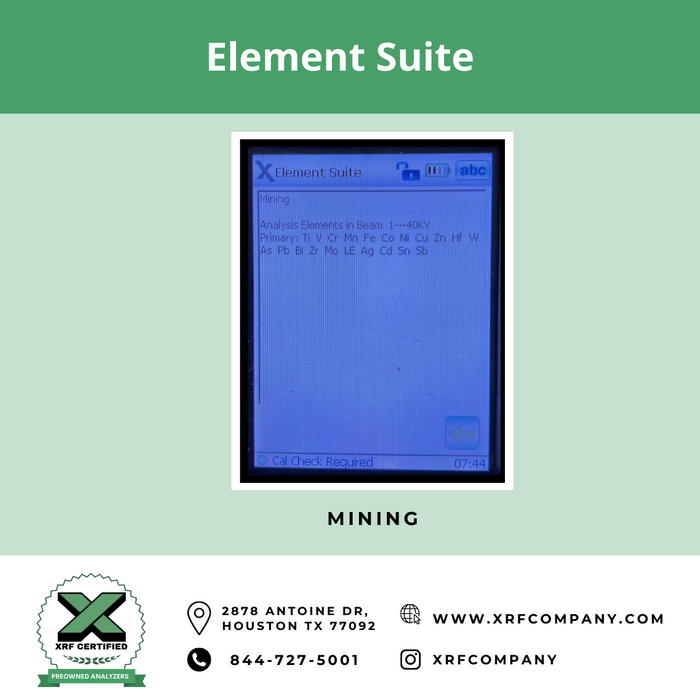 XRF Company Certified RENTAL Olympus Innov-X DPO 4000 Analyzer Gun For Metal Inspection